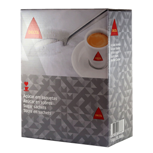 DELTA AÇÚCAR - CAIXA (1 KG) SAQUETAS
