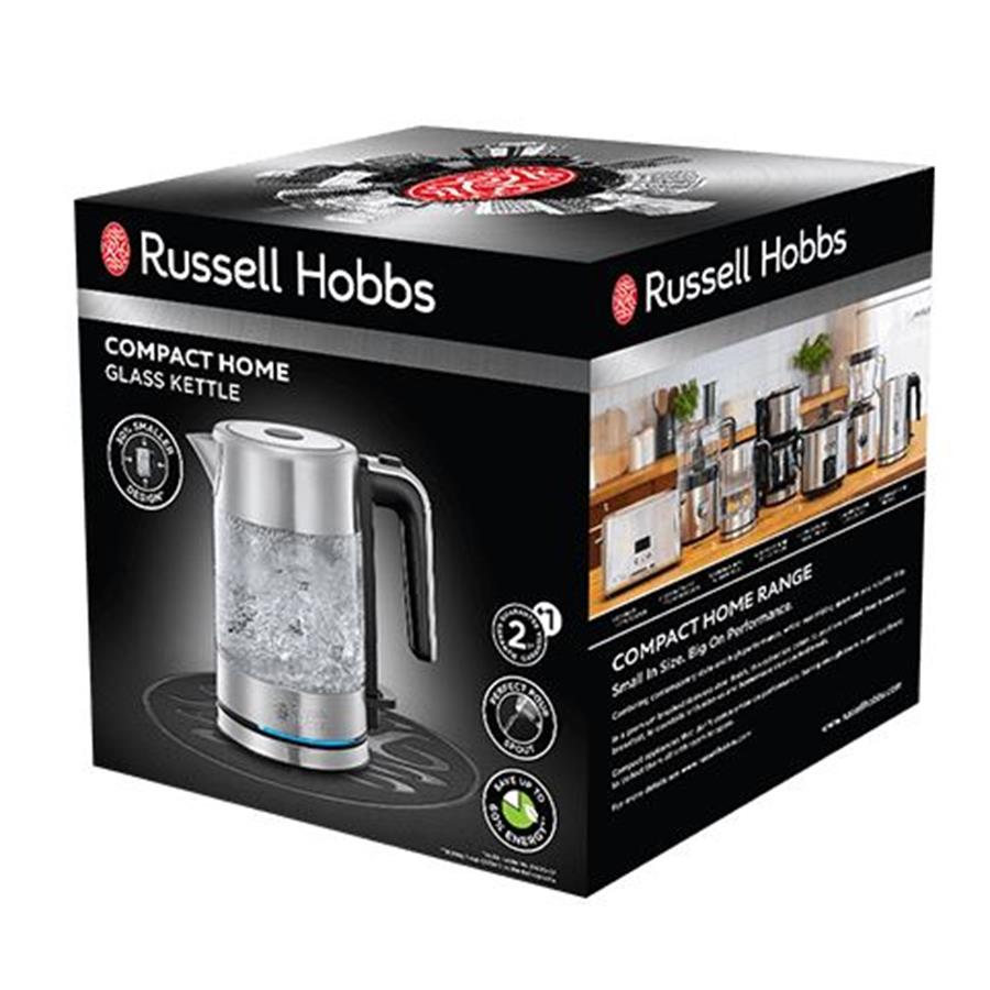 RUSSELL HOOBS - JARRO ELÉTRICO COMPACT HOME GLASS