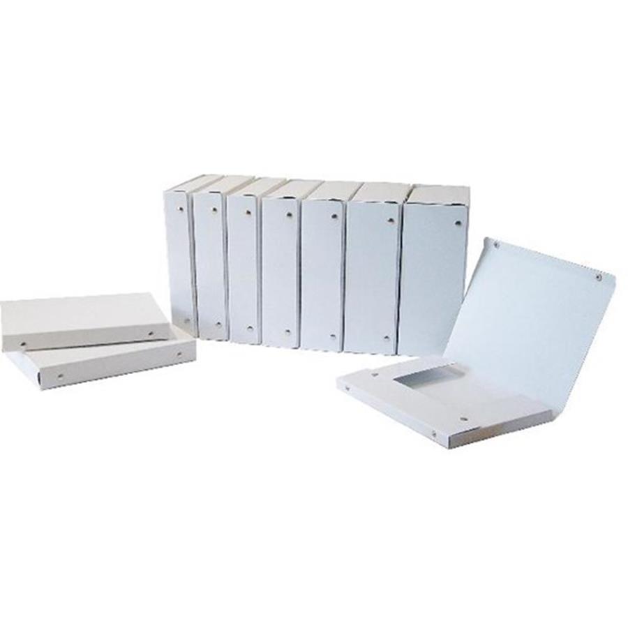 CROMOLUX CAIXA A4 BRANCA 700GRS C/BOTOES (2 CM)