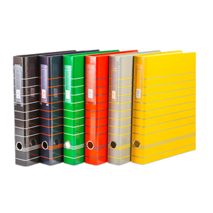 CARTONEX PASTA ARQ. A4 L40 - CINZA RISCAS (CX.C/10)