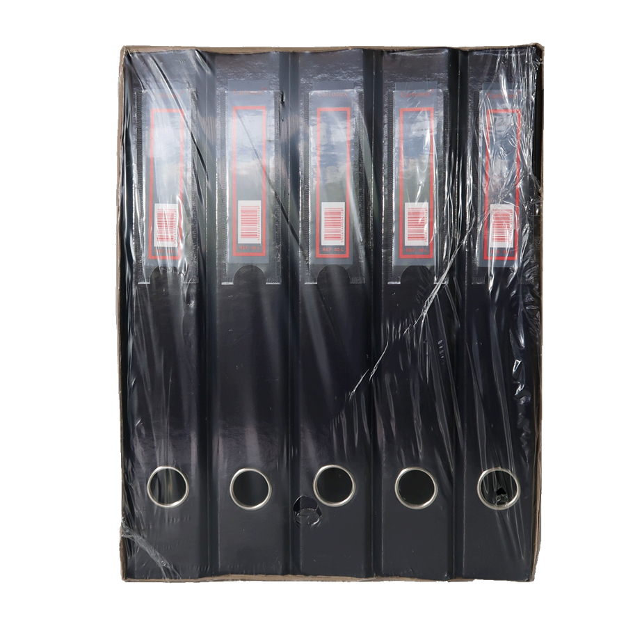 CARTONEX PASTA ARQ. A4 L40 - AZUL LISA (CX.C/10)