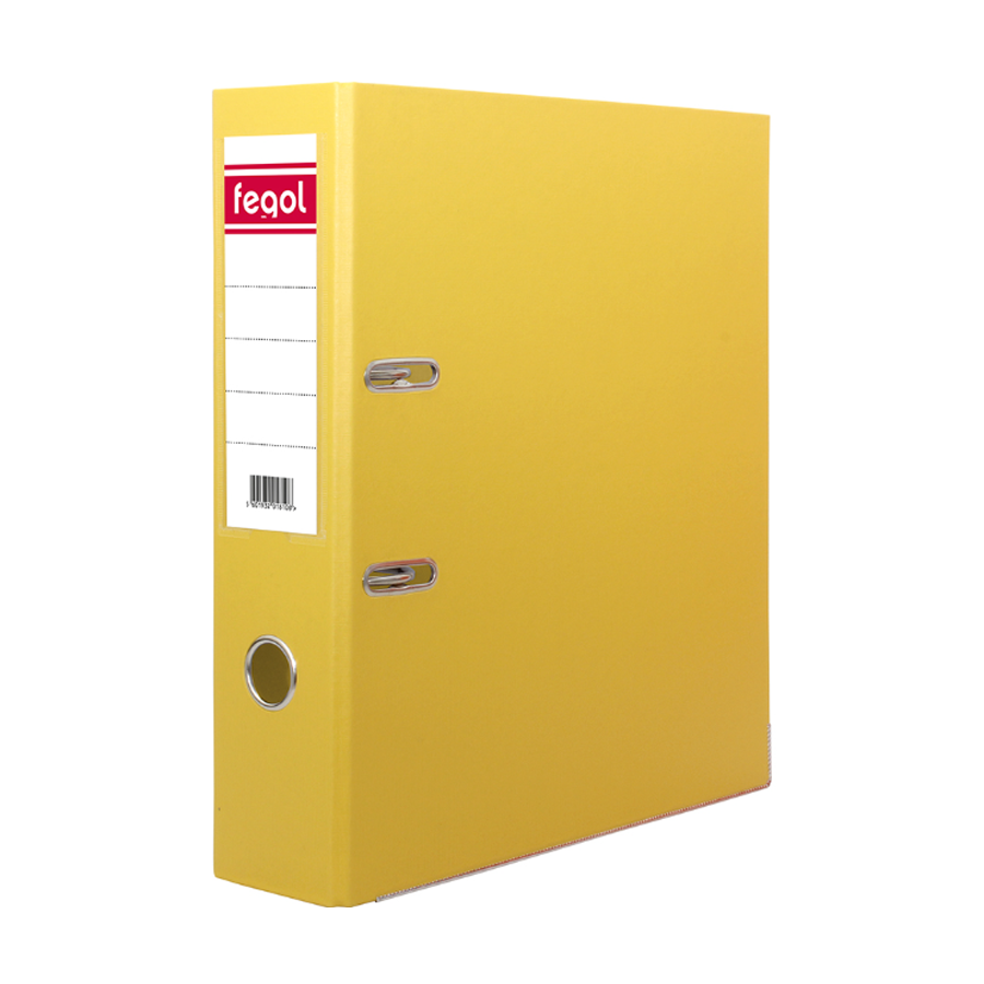 FEGOL PASTA PP L80 COR AMARELA (CX.C/10)