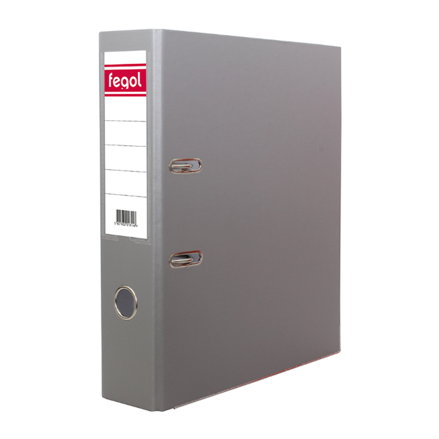 FEGOL PASTA PP L80 COR CINZENTA (CX.C/10)