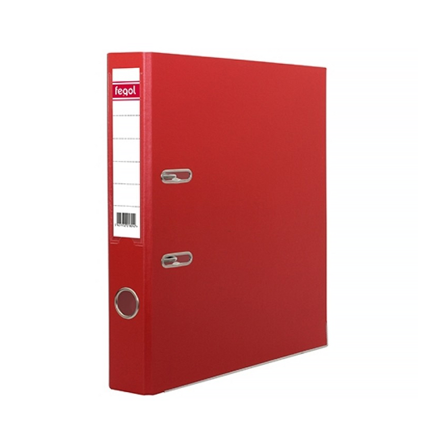 FEGOL PASTA PP L40 COR VERMELHA (CX.C/10)