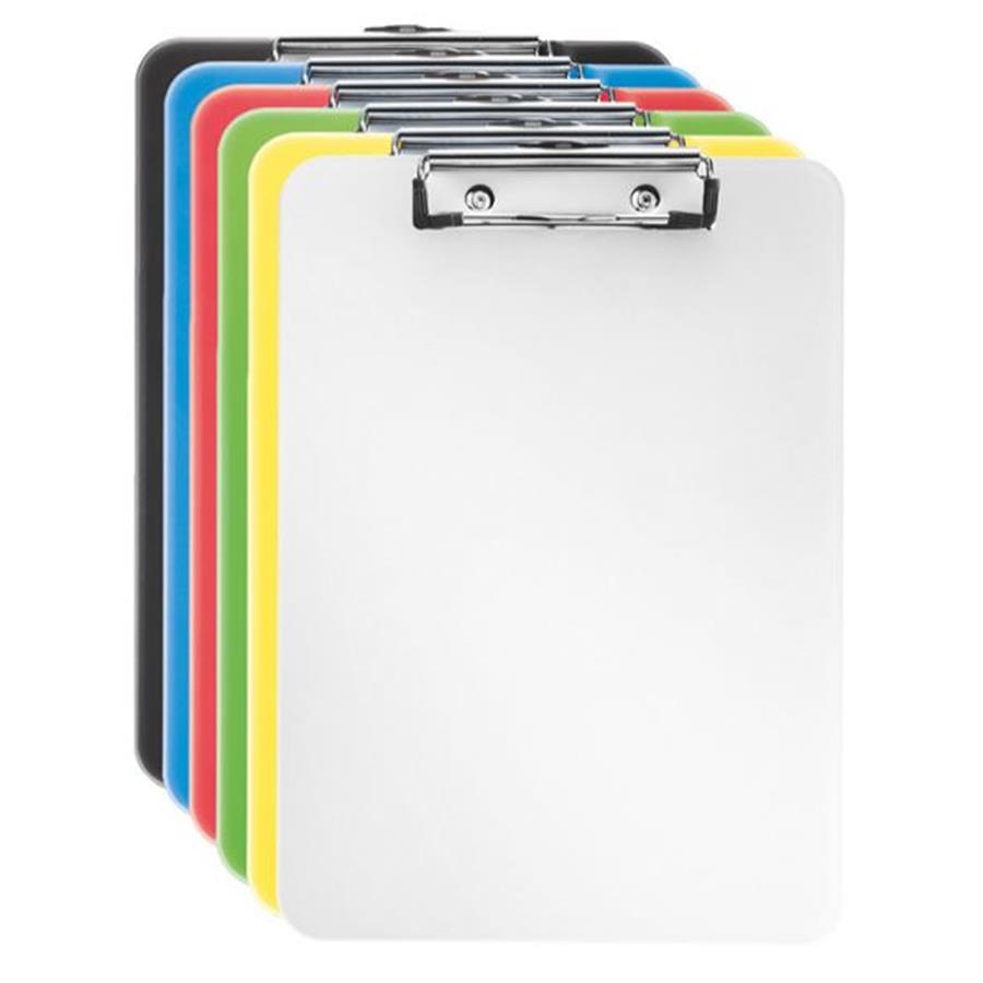 ESSELTE - PRANCHETA A4 PS COM CLIP METÁLICO - CORES SORTIDAS