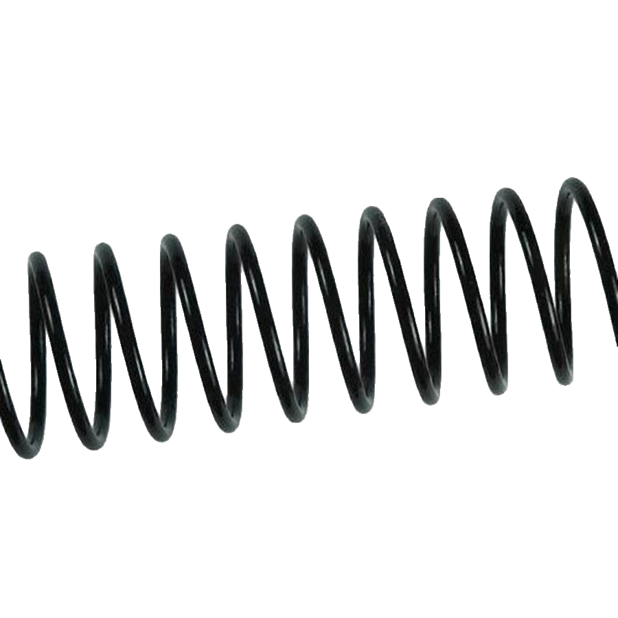 ARGOLA ESPIRAL METÁLICA 10 MM PRETA (CX.C/100)