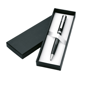 OLYMPIA - ESFEROGRÁFICA METÁLICA COM ACABAMENTO BRILHANTE