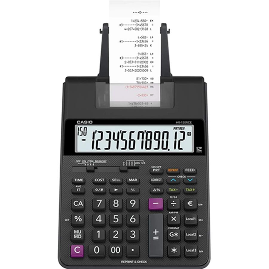 CASIO HR150RCE - CALCULADORA SECRETÁRIA
