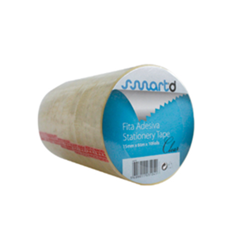 SMARTD FITA ADESIVA TRANSPARENTE 15X66