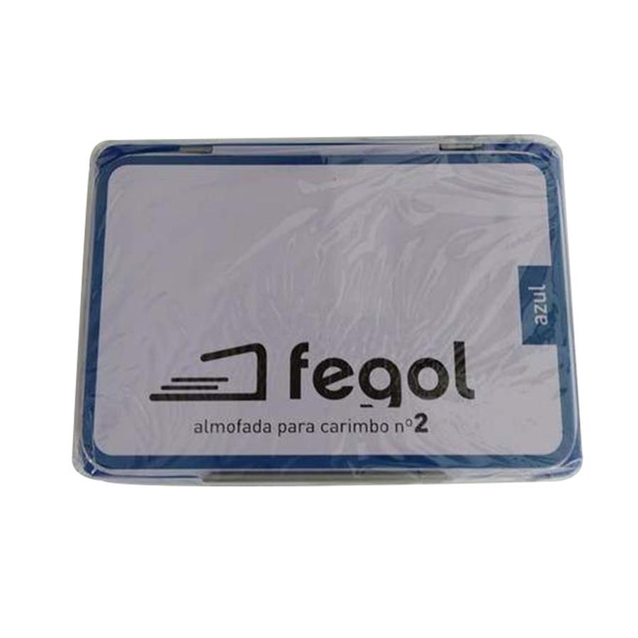 FEGOL N.º 2 - ALMOFADA CARIMBO AZUL
