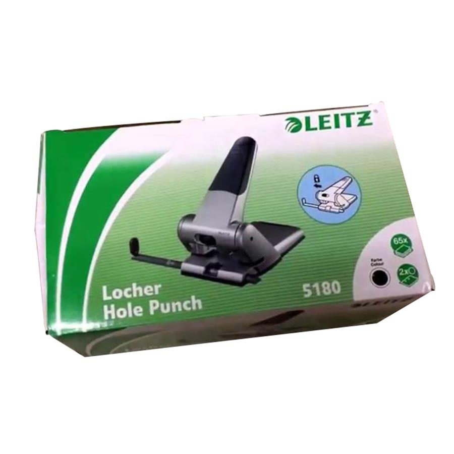 LEITZ 5180 - FURADOR 6,3  mm C/RÉGUA (63 FLS)
