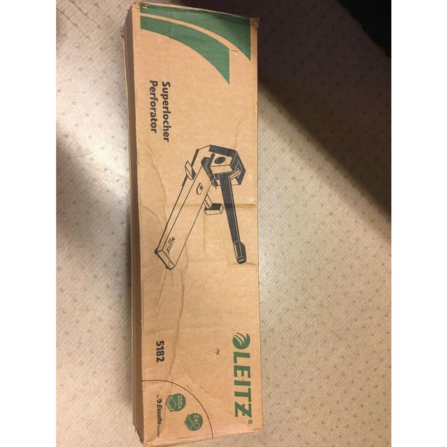 LEITZ 5182 - FURADOR 25 mm C/RÉGUA (250 FLS)