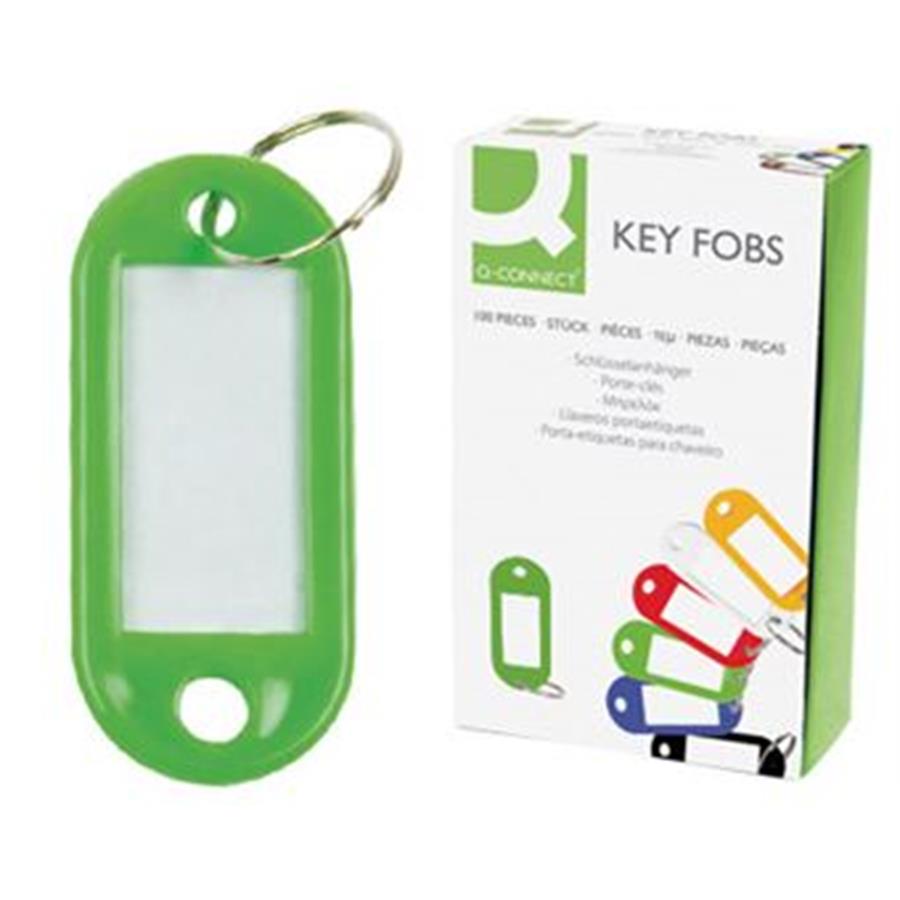 CONNECT - PORTA-CHAVES COR VERDE (PACK C/100)