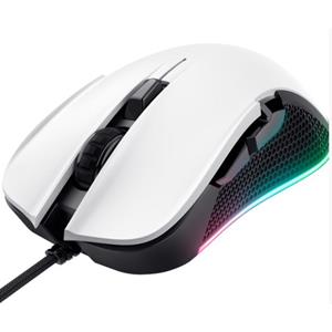TRUST RATO GAMING GXT922 YBAR BRANCO 7200 DPI