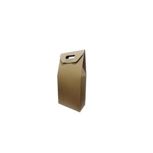 CAIXA CARTÃO 200X100X410MM P/2 GARRAFAS VINHO KRAFT