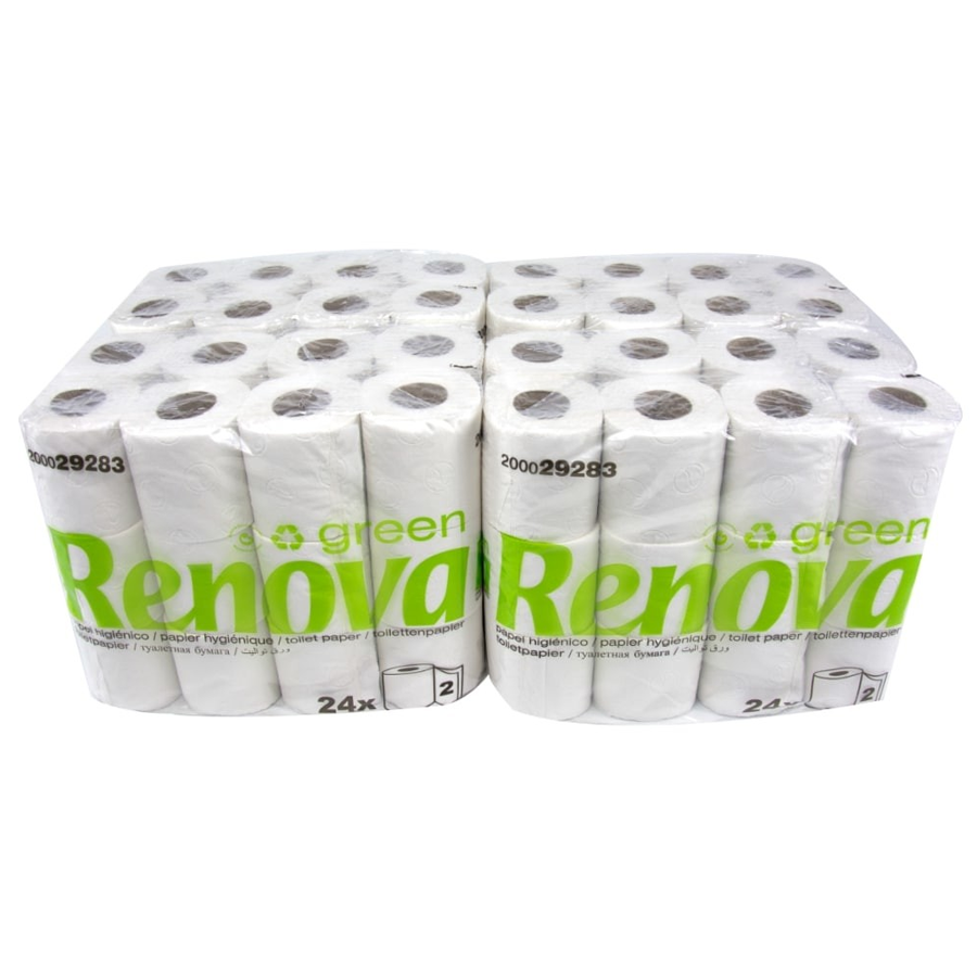RENOVAGREEN - PAPEL HIGIÉNICO INST. 200 (EMB. C/ 96 ROLOS)