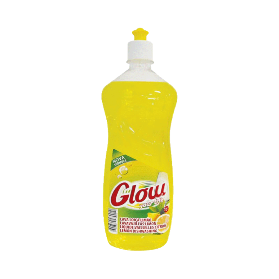 GLOW - DETERGENTE MANUAL LOIÇA LIMÃO 1 LITRO