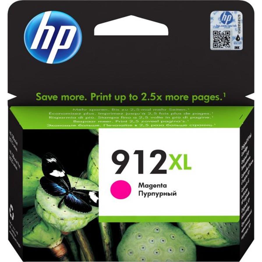 HP OJ 8010/8022 - TEINTEIRO 912XL MAGENTA (3YL82A)