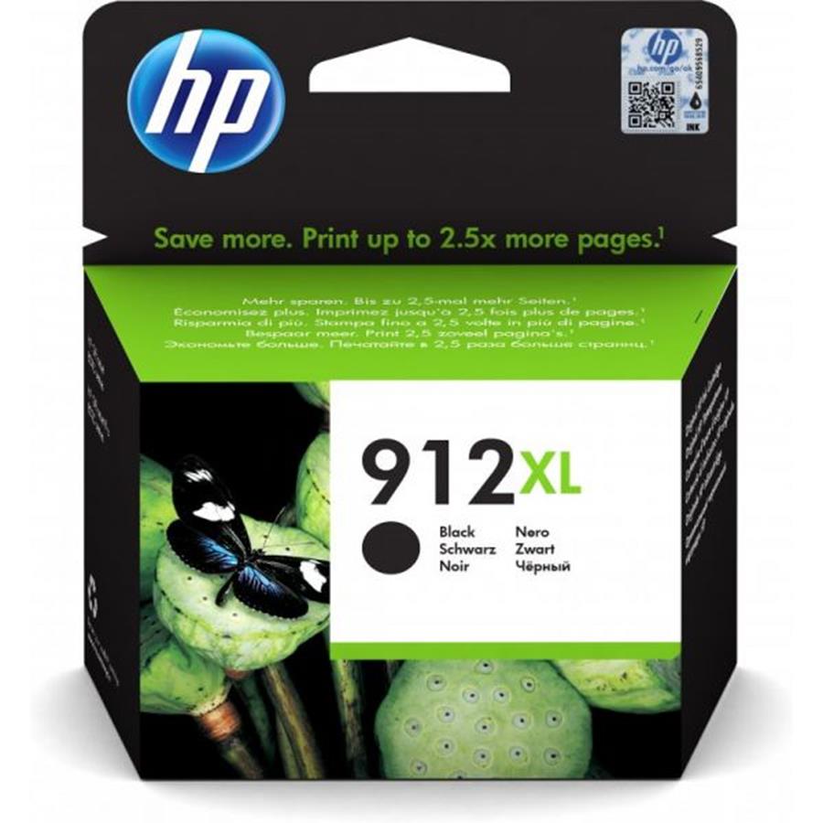 HP OJ 8010/8022 - TINTEIRO 912XL PRETO (3YL84A)