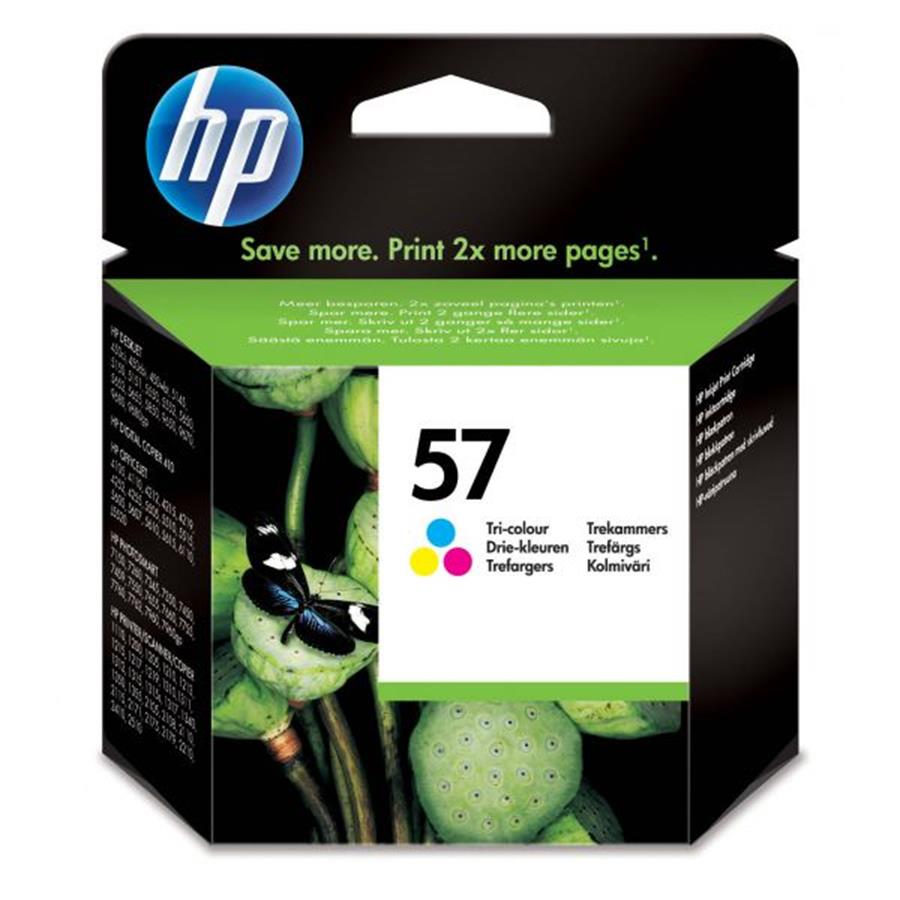 HP DJ 450ci/4255 - TINTEIRO TRICOLOR N.º 57 (C6657A)