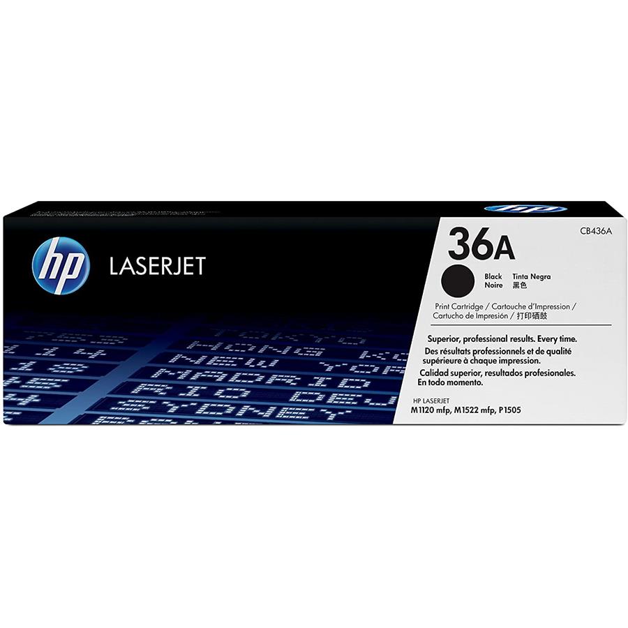HP LJ P1505/M1522MFP - TONER PRETO (CB436A)