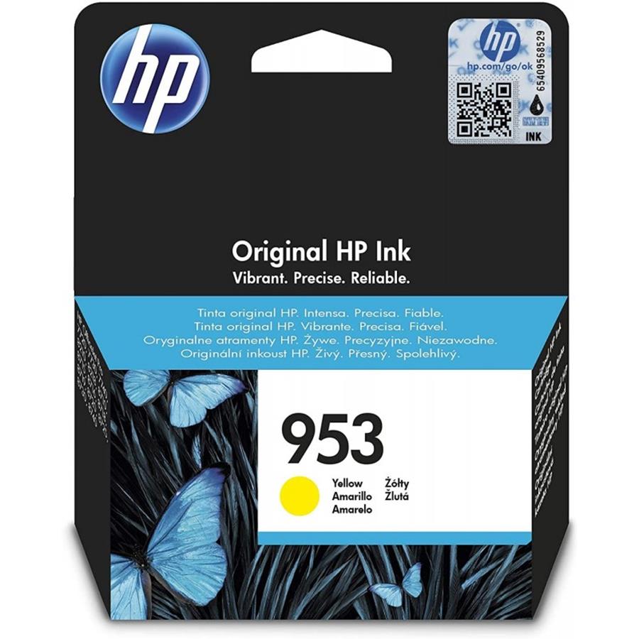 HP OJ 8700/8715 - TINTEIRO AMARELO N.º 953 (F6U14A)