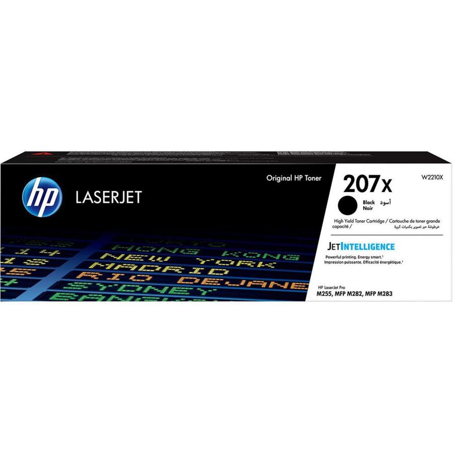 HP LJ 207X - TONER PRETO A.C. (W2210X)