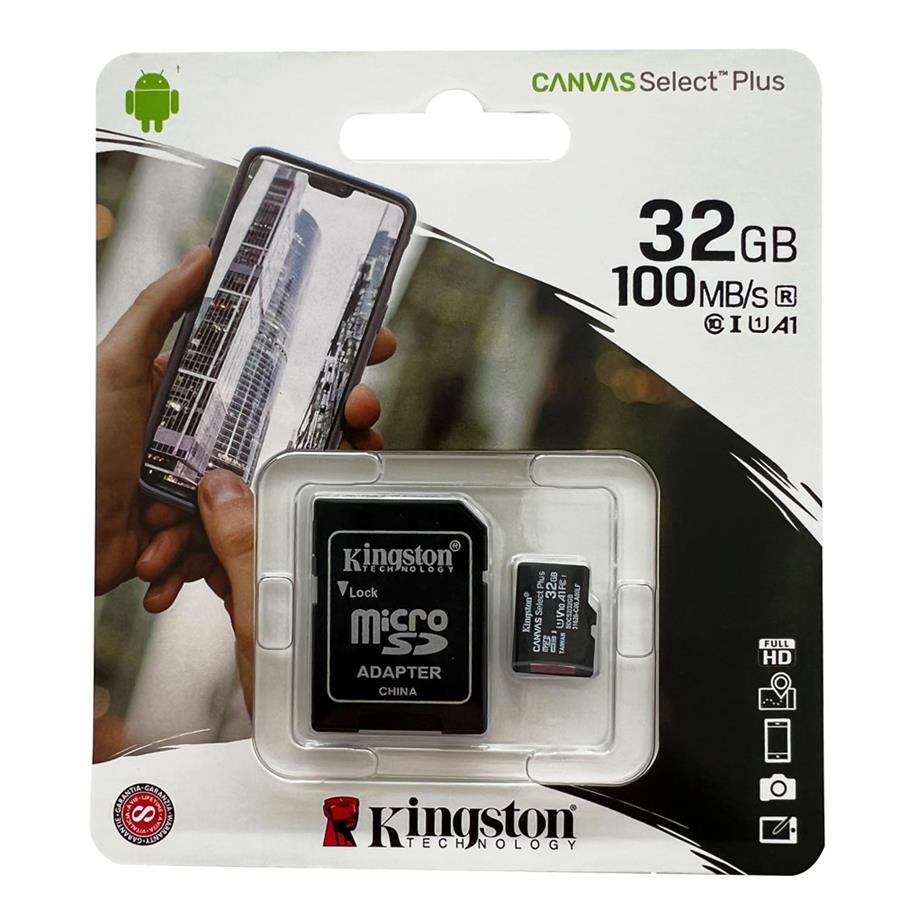 KINGSTON - CARTÃO MEMÓRIA MICRO 32GB