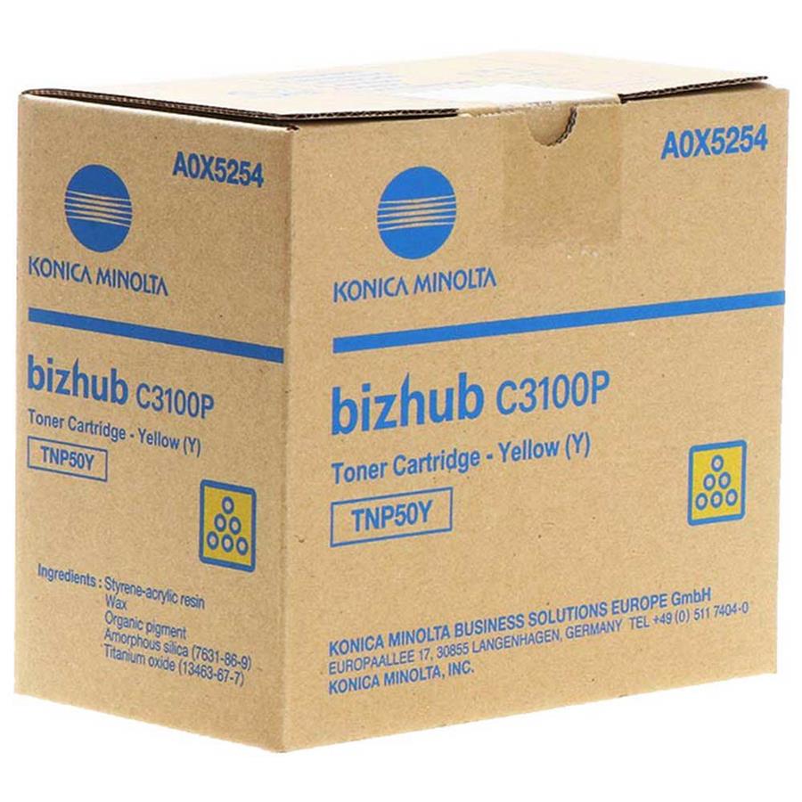 KONICA/MINOLTA C3100P - TONER AMARELO (TNP50Y)