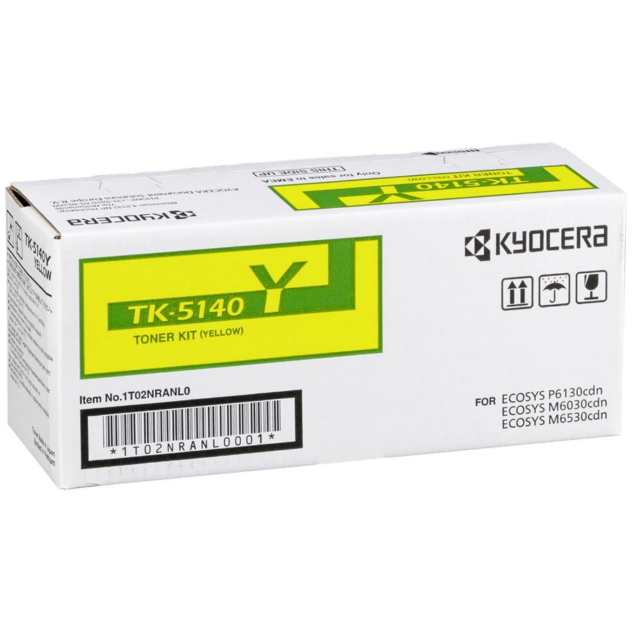 KYOCERA M6030/M6530/P6130 - TONER AMARELO (TK5140Y)