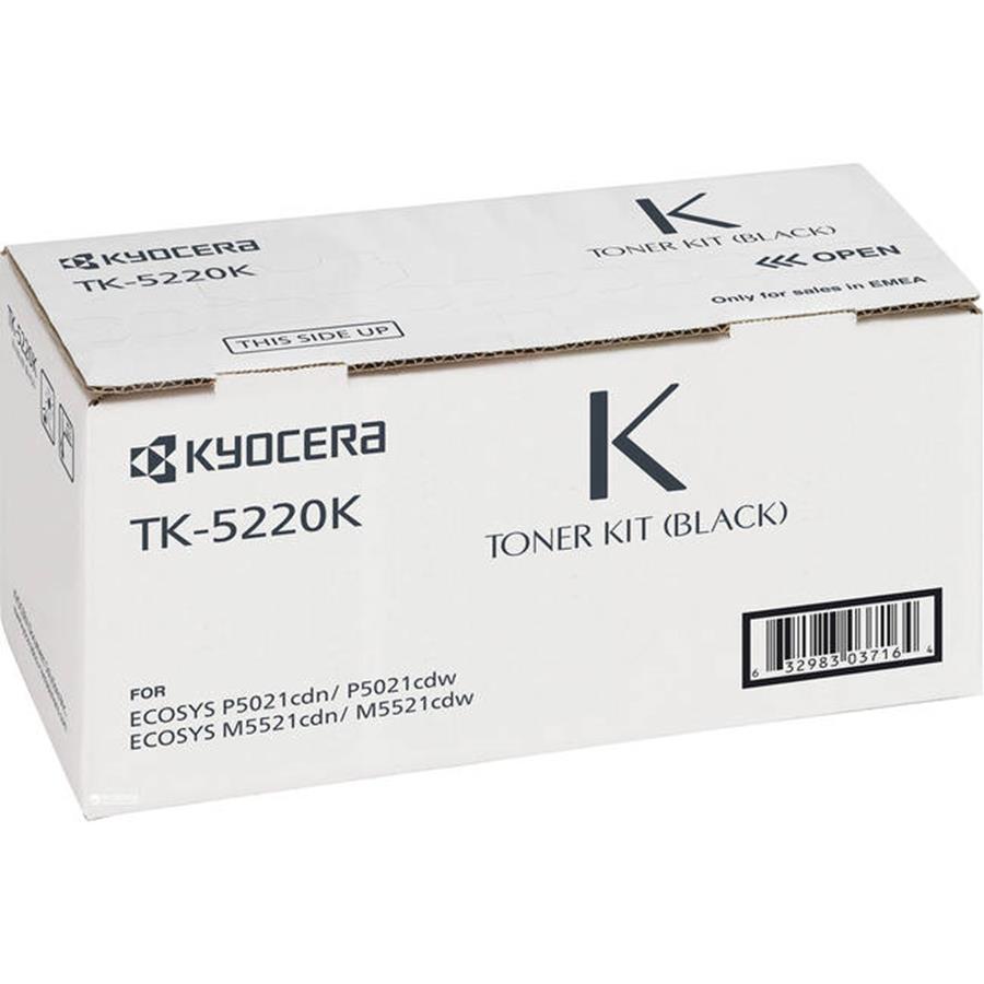 KYOCERA P5021CDN/M5521CDN - TONER PRETO (TK5220K)