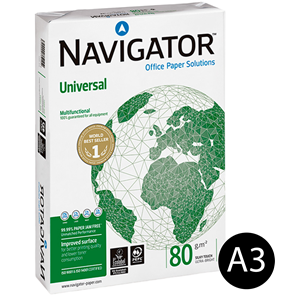 NAVIGATOR - PAPEL FOTOCÓPIA A3 80 GRS (RS)