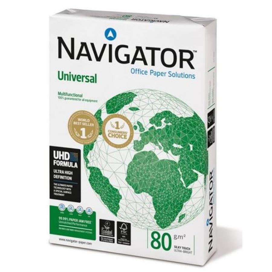 NAVIGATOR - PAPEL FOTOCÓPIA A4 80 GRS (CX.C/5 RS)