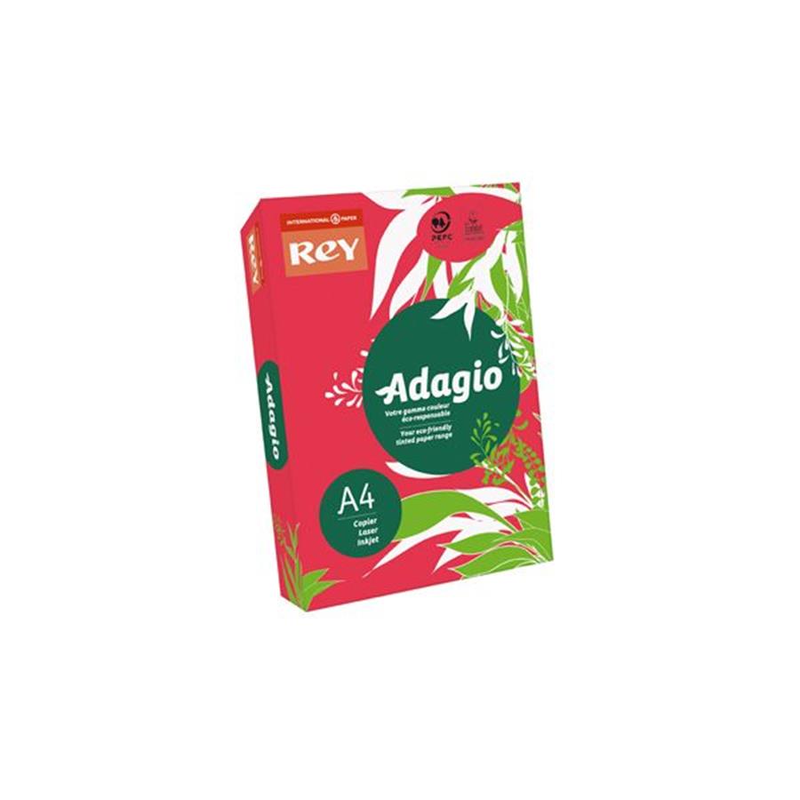 ADAGIO - VERMELHO INTENSO A4 80 GRS
