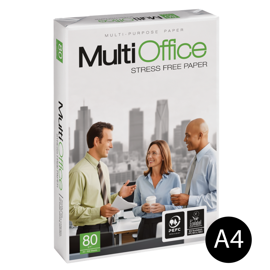 MULTIOFFICE - PAPEL FOTOCÓPIA A4 80GR (CX.C/5RS)