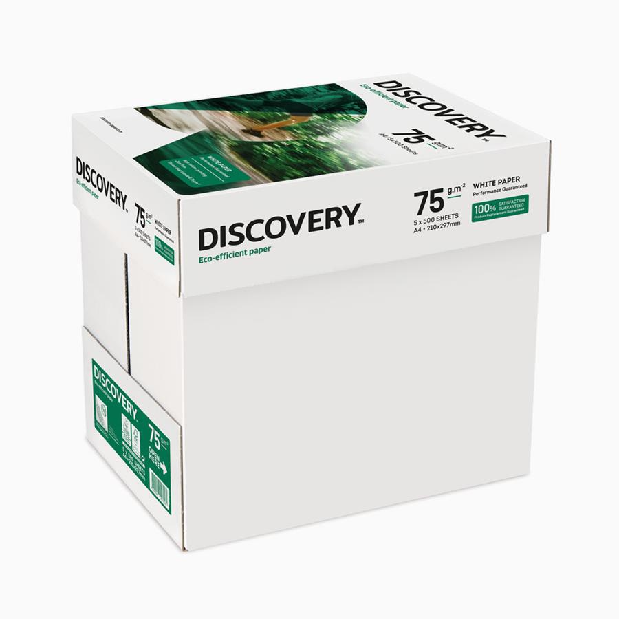 DISCOVERY - PAPEL FOTOCÓPIA A4 75 GRS (CX.C/5 RS)