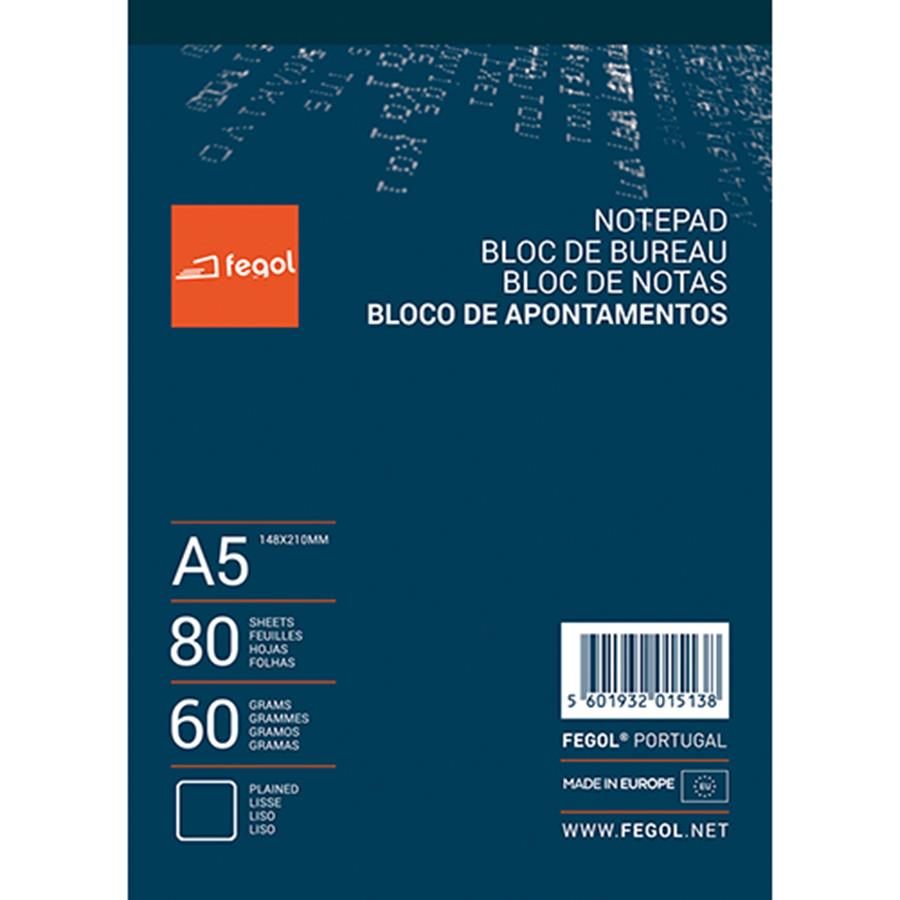 BLOCO A5 LISO (80 FLS)