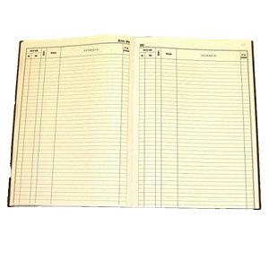 LIVRO REGISTO SAIDA CORRESPONDÊNCIA (100 FLS)