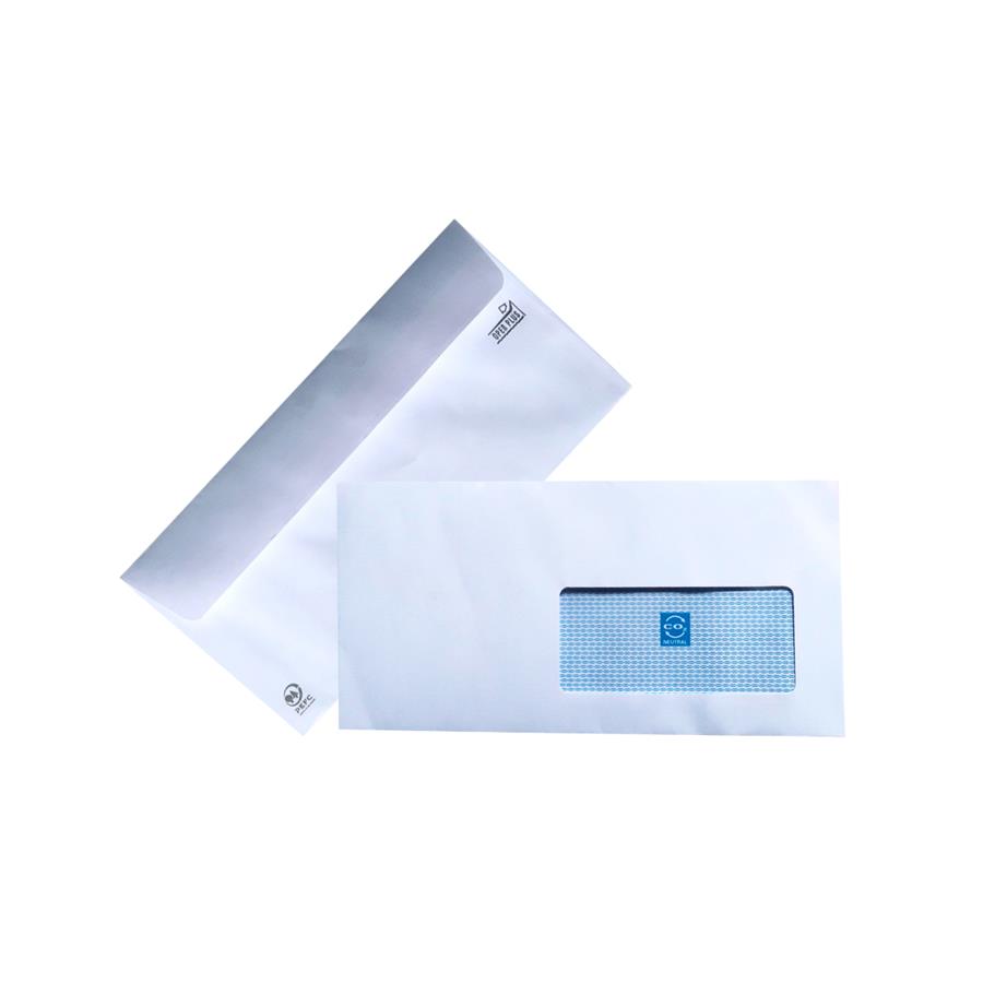 ENVELOPE DL C/JANELA 110X220 PALA AUTODEX (CX.C/500)