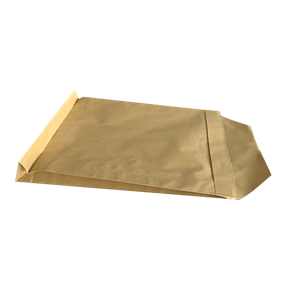 ENVELOPE SACO KRAFT/FOLE (370X250X55) PALA ENCASAR (EMB.100)