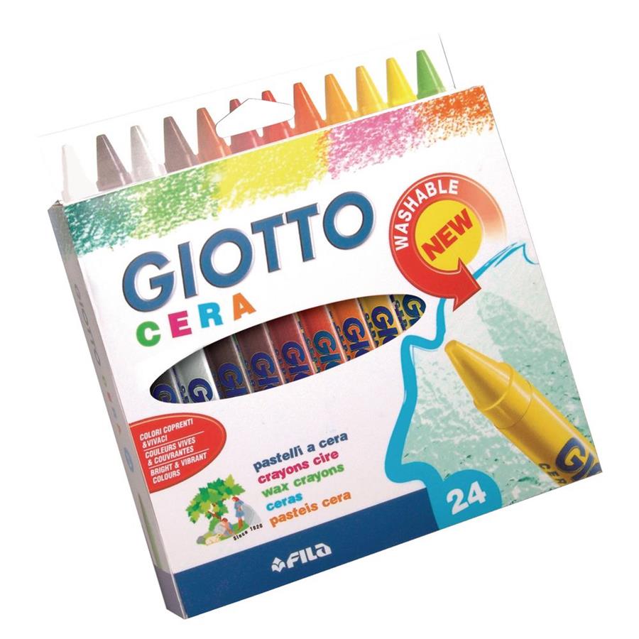 GIOTTO - LÁPIS CERA (CX.C/24)
