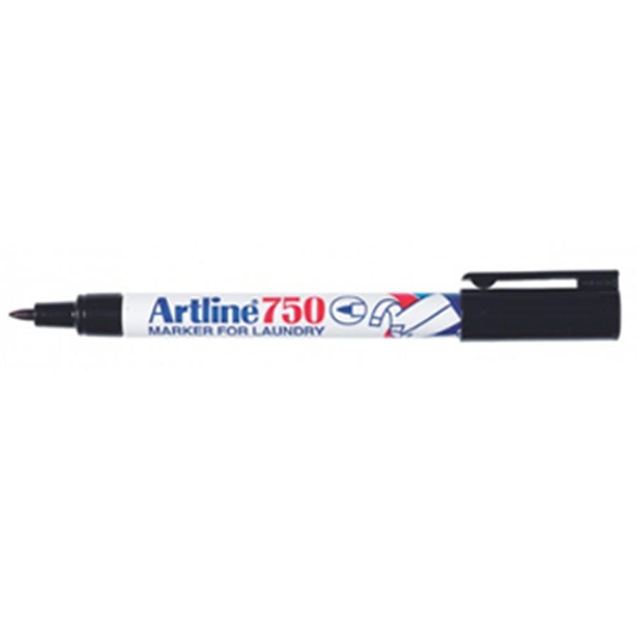 ARTLINE 750 - MARCADOR TECIDOS 0,7MM PRETO