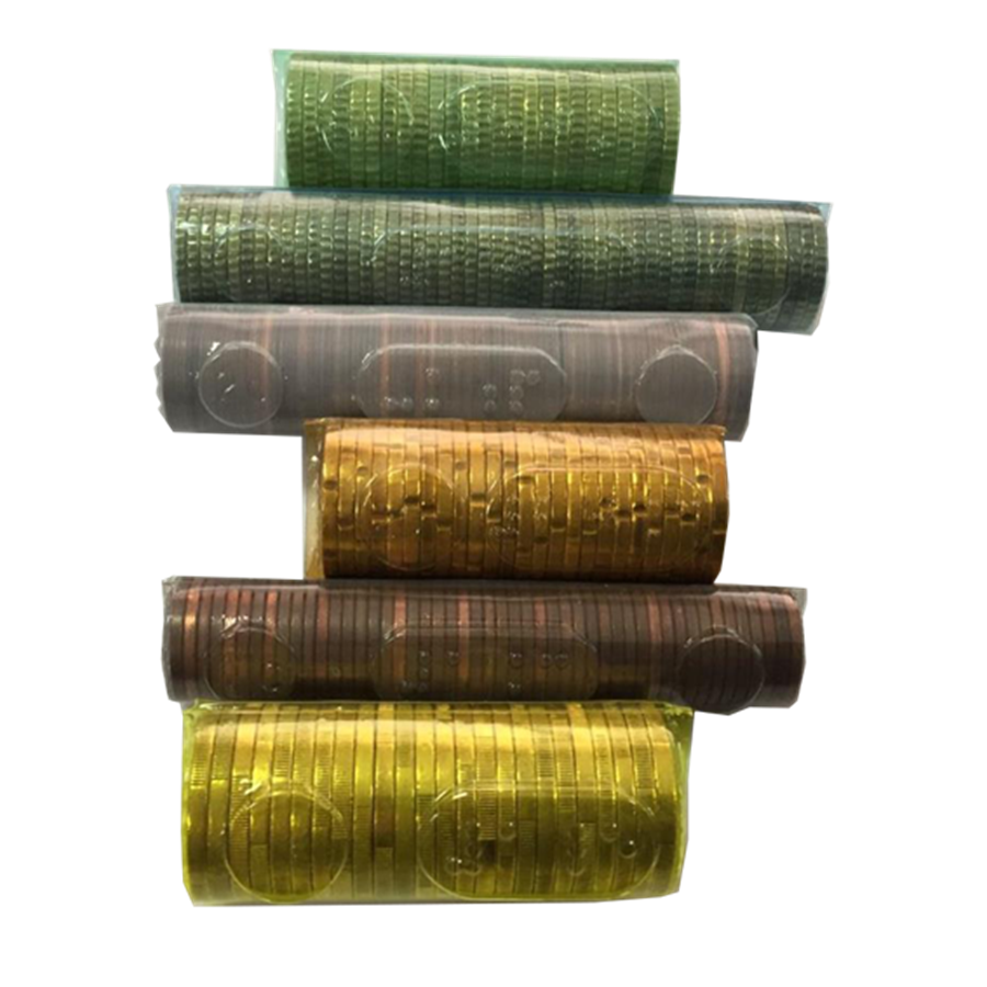 BLISTER P/EMBALAGEM MOEDAS € 0,10 (PACK C/200)