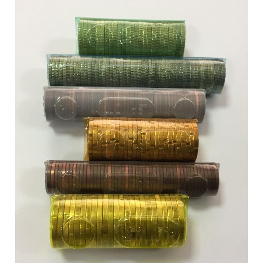 BLISTER P/EMBALAGEM MOEDAS € 2 (PACK C/200)