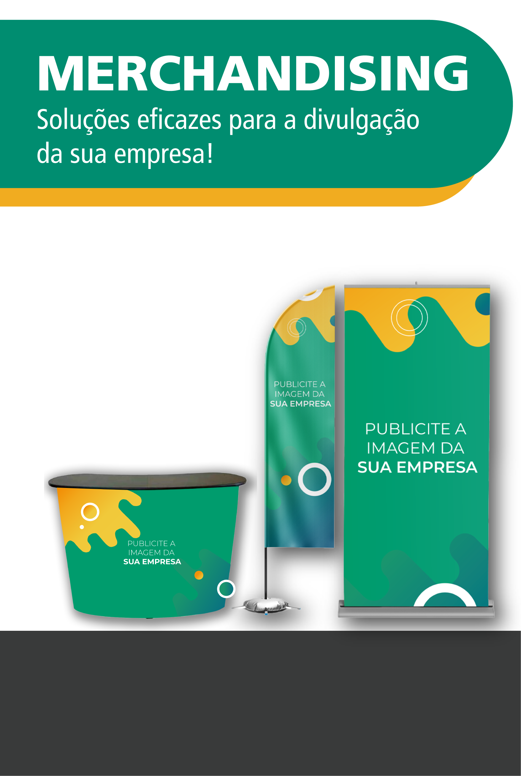Monofolha A4 merchandising 2025 Externos 