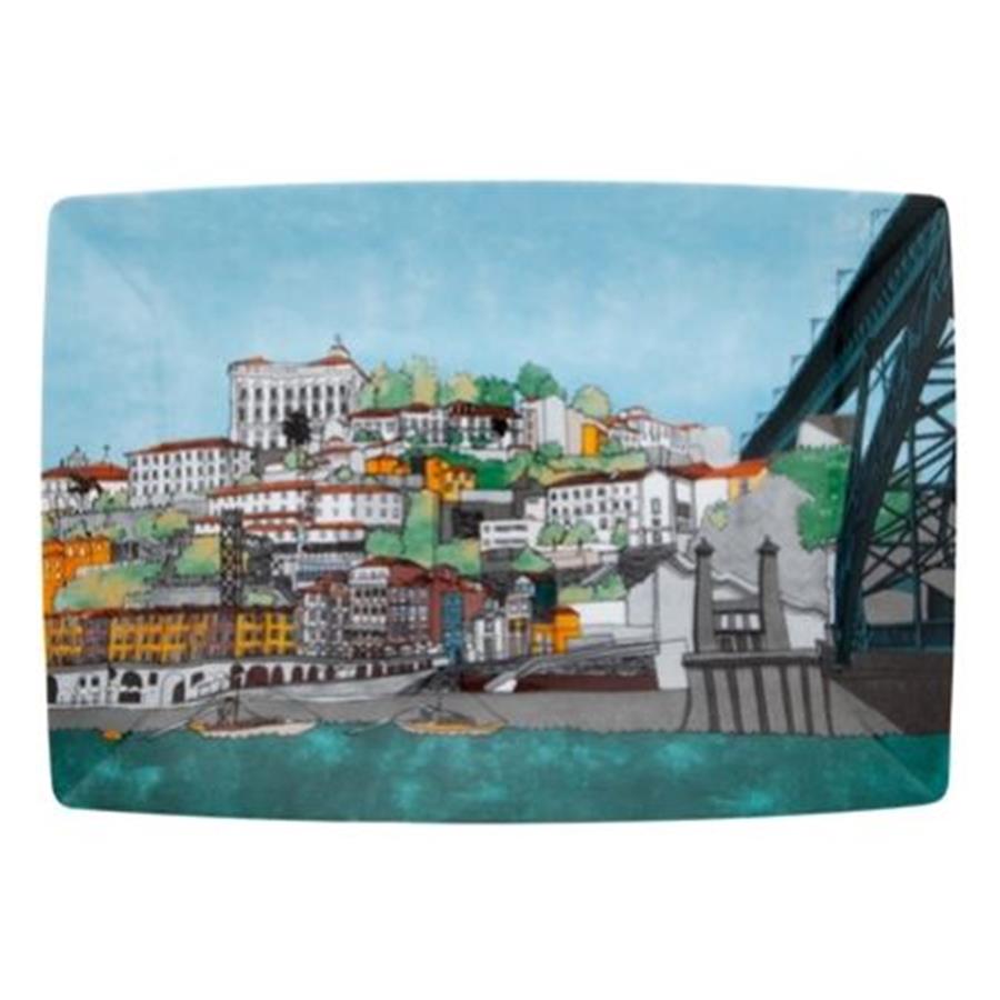 PRATO RETANGULAR "ALMA DO PORTO"