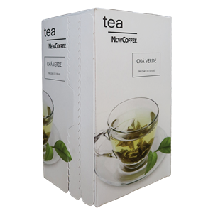 NEWCOFFEE - CHÁ VERDE (CX.C/25 SAQUETAS)