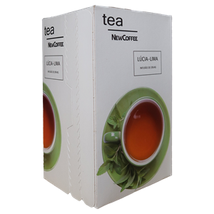 NEWCOFFEE - CHÁ LUCIA-LIMA (CX.C/25 SAQUETAS)