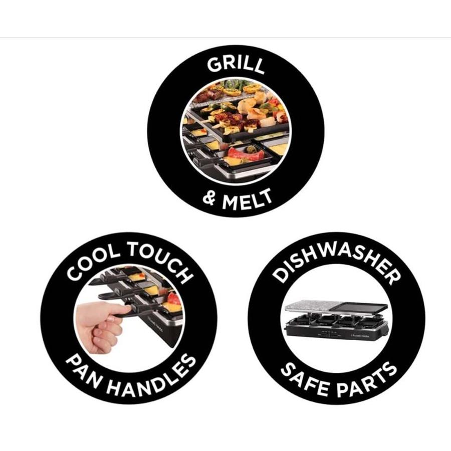 RUSSELL HOBBS - MULTI RACLETTE (3 EM 1)