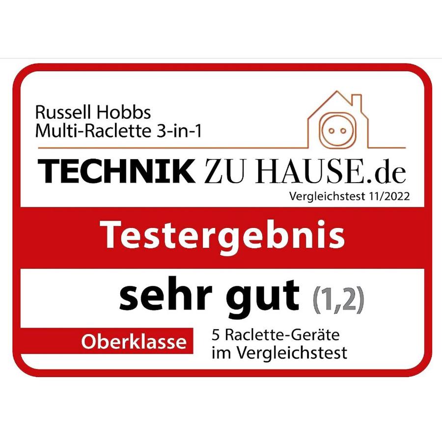 RUSSELL HOBBS - MULTI RACLETTE (3 EM 1)